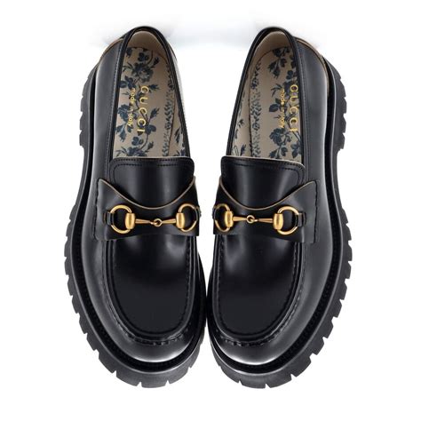 gucci leather horsebit loafer mens|gucci harald horsebit platform loafer.